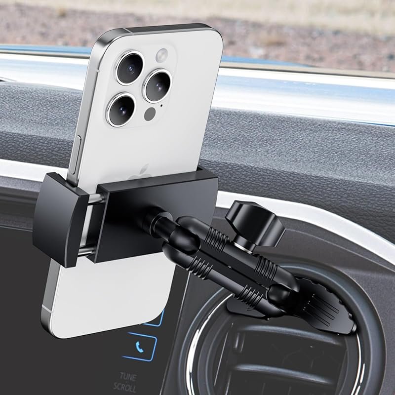 Metal Vent Phone Mount for Toyota Tacoma 3rd Gen with 360° Adjustable 
