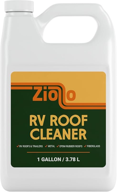 Ziollo RV Roof Cleaner with natural citrus formula for EPDM, TPO, fibe
