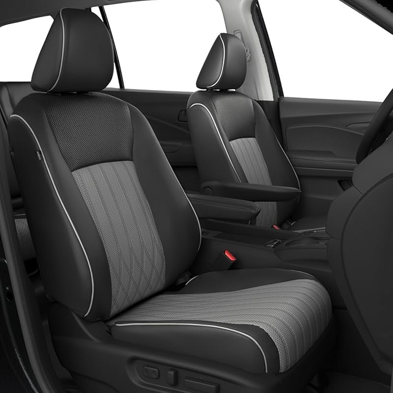 Custom Fit Honda Pilot Seat Covers Full Set 7-Seat Waterproof Faux Lea