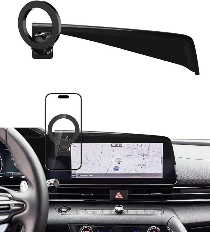 PZK Car Phone Mount for Hyundai Elantra 2021-2025 – 360° Rotating Mags