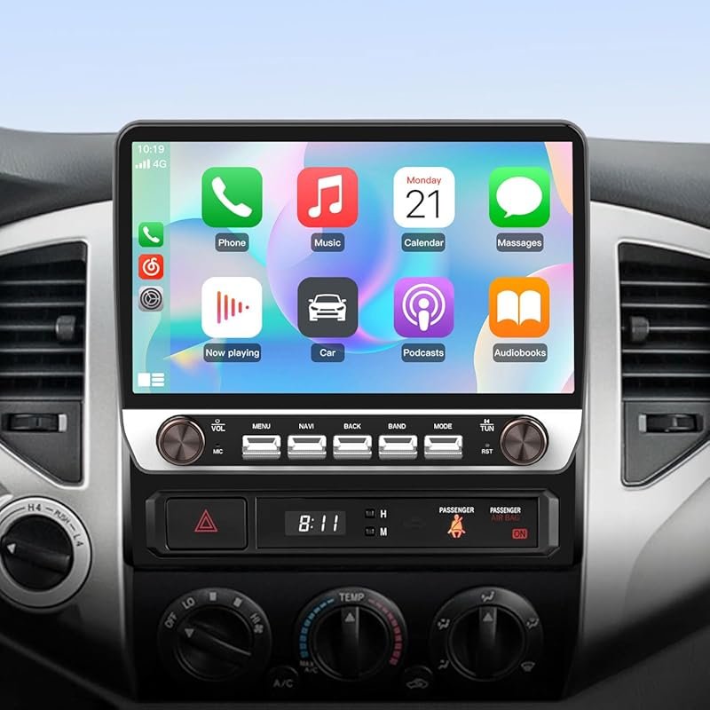 10-Inch Android 13 Car Stereo for 2005-2015 Tacoma with Wireless CarPl