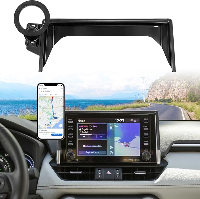 MagSafe Car Phone Holder for Toyota RAV4 2019-2025, Fixed Clip Design,