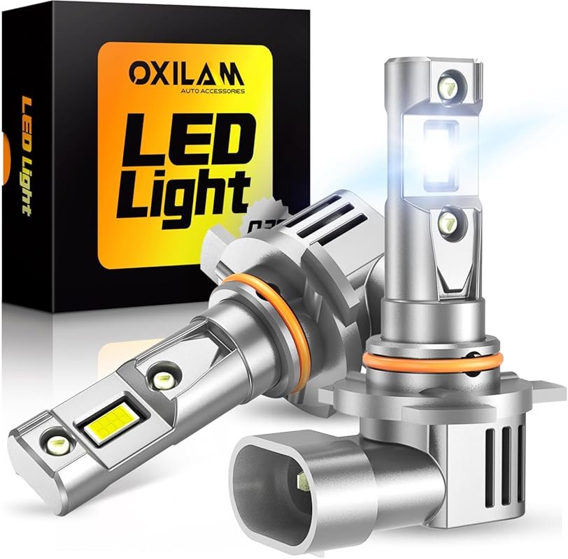 OXILAM 9012 LED Bulb, 40,000 LM and 60W, Quick Install with 50,000-Hou