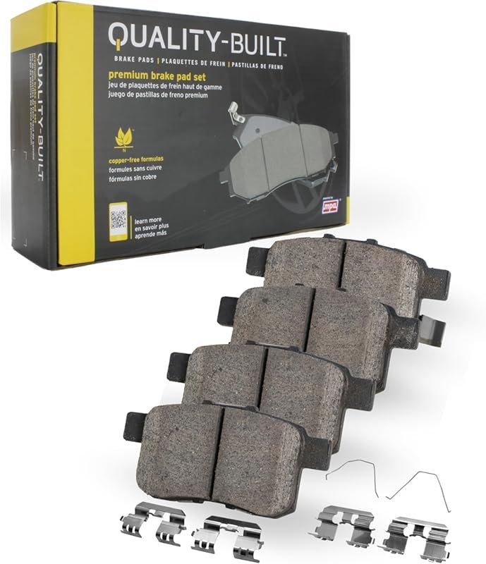 QUALITY-BUILT Premium Ceramic Front Brake Pads 1001