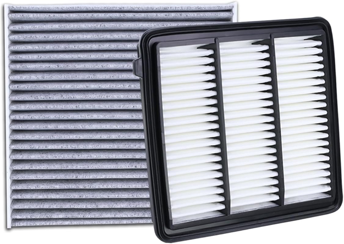 Cabin and Engine Air Filter Kit for 2022-2025 Honda Civic, Accord, and
