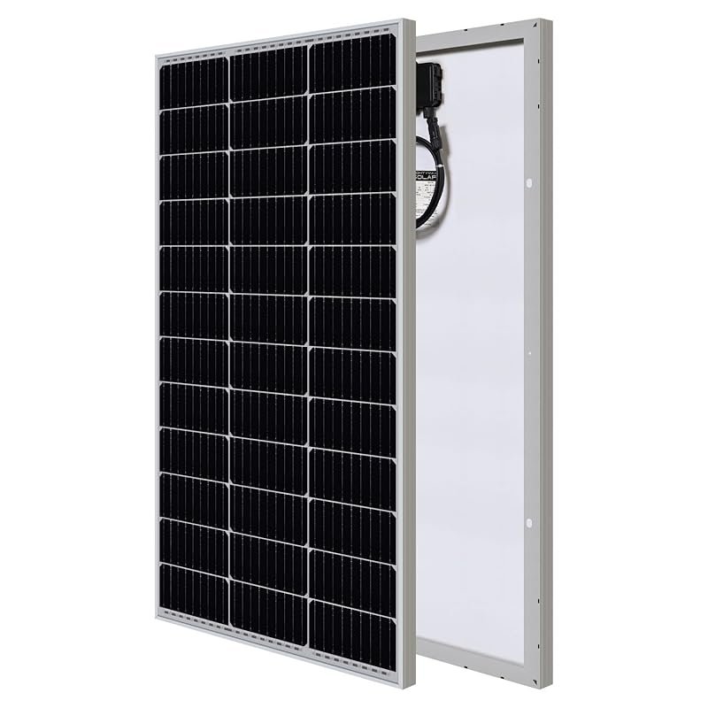 Mighty Max Battery 100W 12V High Efficiency Monocrystalline Solar Pane