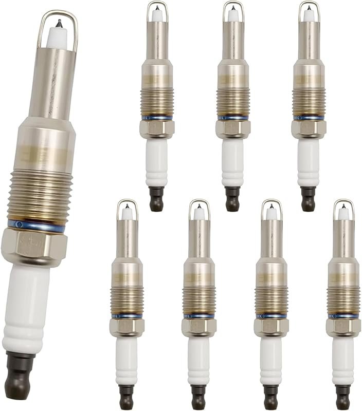 8PCS Iridium Spark Plugs Compatible with Ford Expedition Mustang Explo