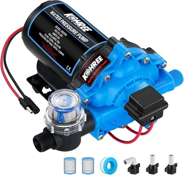10 Best 12-Volt RV Water Pumps for 2026: Expert Picks