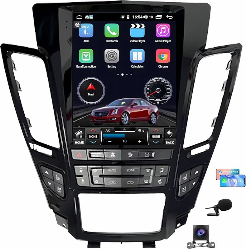 Best Android 14 Head Unit for 2007-2012 Cadillac CTS with Wireless Car