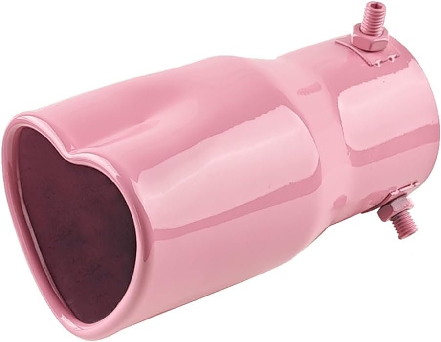 Stainless steel exhaust tip with 2.5