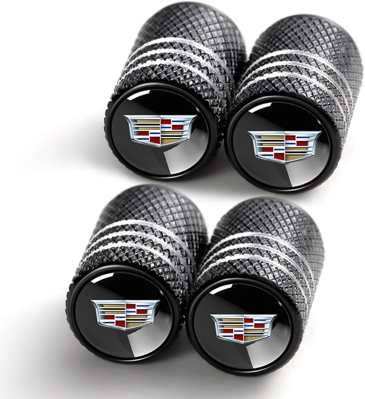 Tire Valve Stem Cap Cover for Cadillac Escalade CT4 CT5 CT6 ATS CTS SR