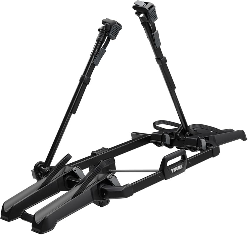 Thule Outpace 2 Bike Hitch Rack - Compact & Lightweight Platform Bike 