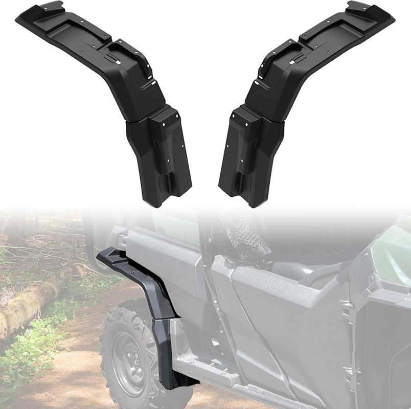 SAUTVS Extended Rear Fender Flares for Honda Pioneer 700-4 2014-2025 –