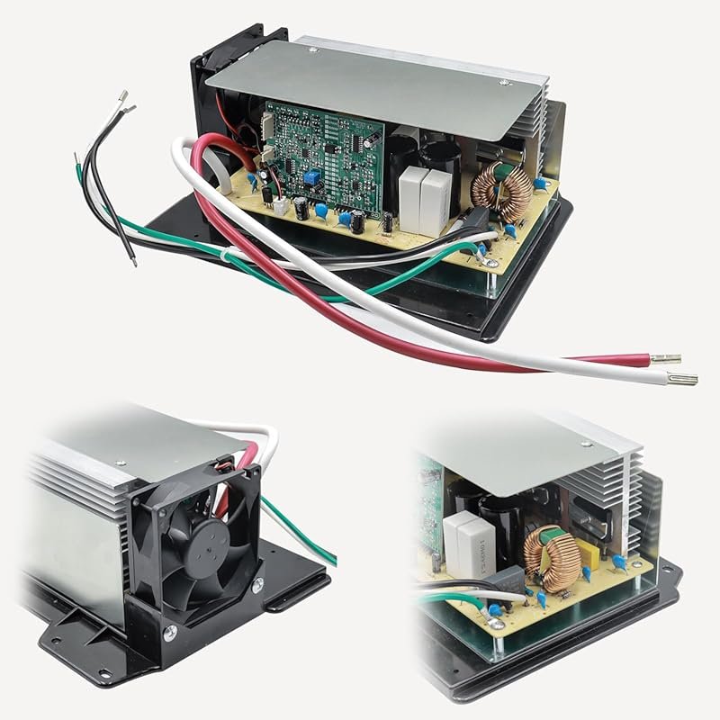 12V 60A Waterproof DC-DC Battery Charger for Flooded, Gel, AGM, and Li