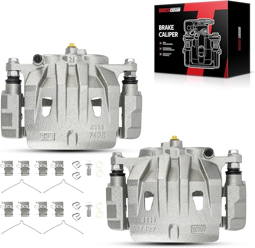 Torchbeam Front Brake Calipers Set for Lexus RX350 2010-2015 and Toyot