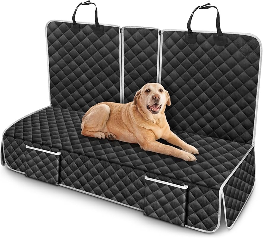 Waterproof Dog Car Seat Cover for the Toyota Highlander and 4Runner wi