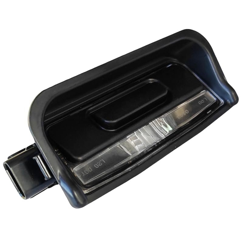 Rear Trunk Release Button with LED License Plate Light for Honda Civic