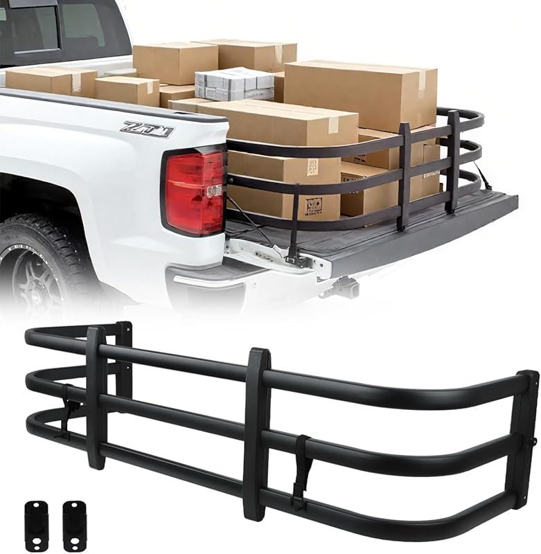 Retractable Truck Bed Extender for Ford F150 Ram Silverado with No-Dri