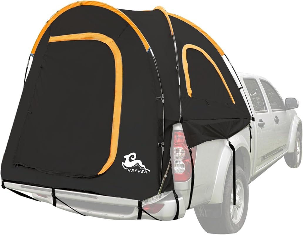 A Blackout Pickup Truck Tent for 5.5ft Beds with Waterproof PU2000mm a