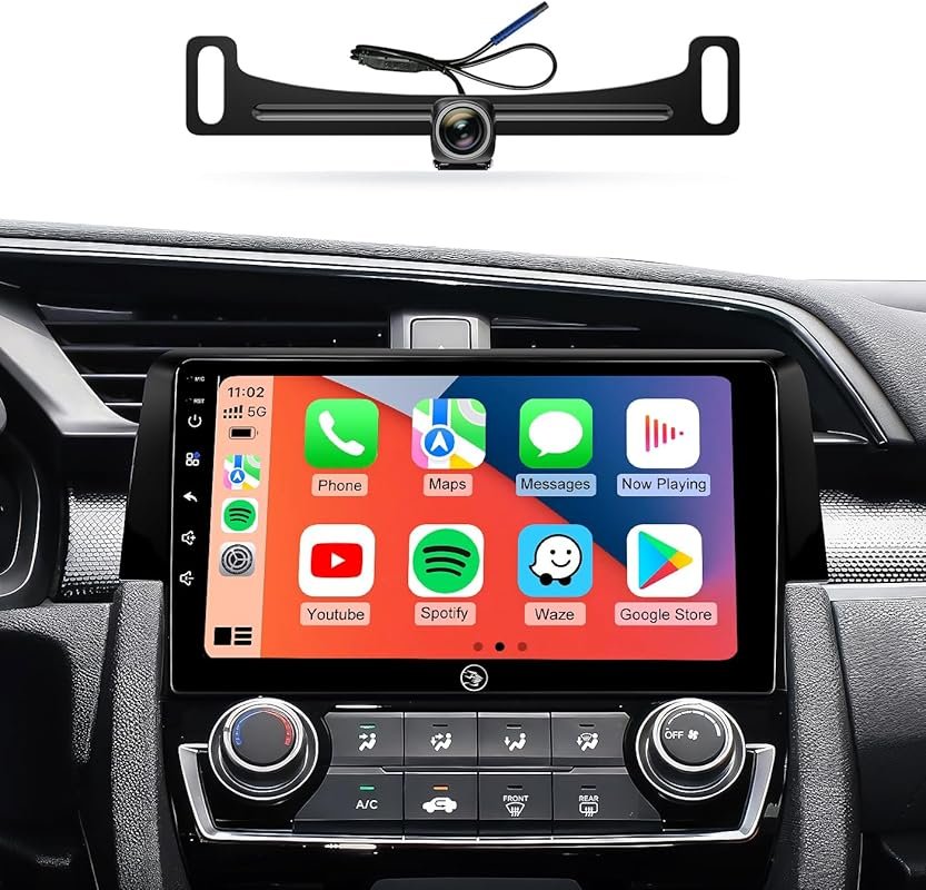 9-inch wireless CarPlay and Android Auto car stereo for 2016–2021 Hond