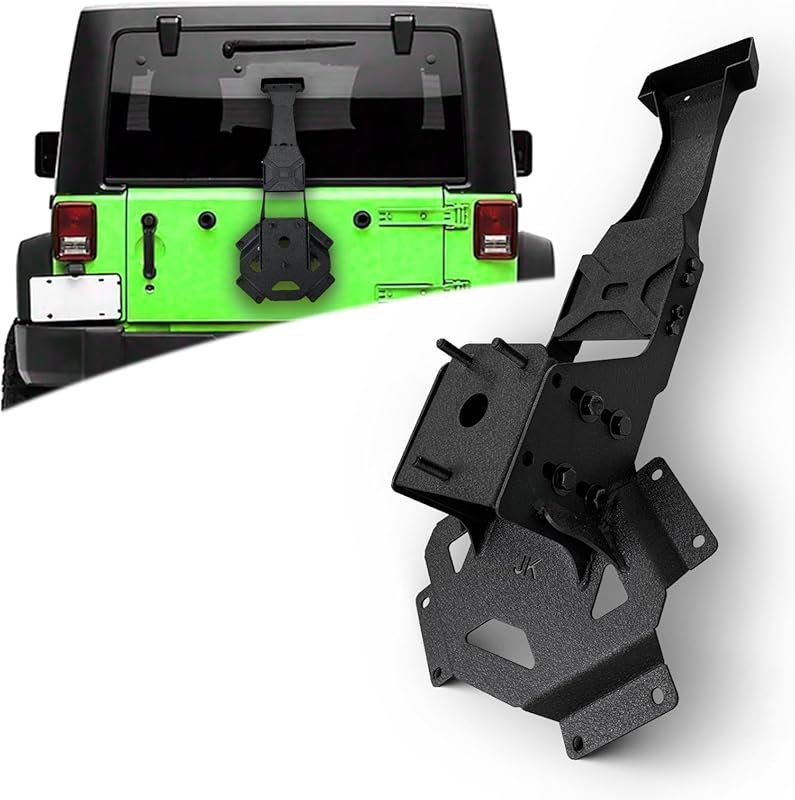 Heavy-Duty Spare Tire Carrier for Jeep Wrangler JK and JKU (2007-2018)