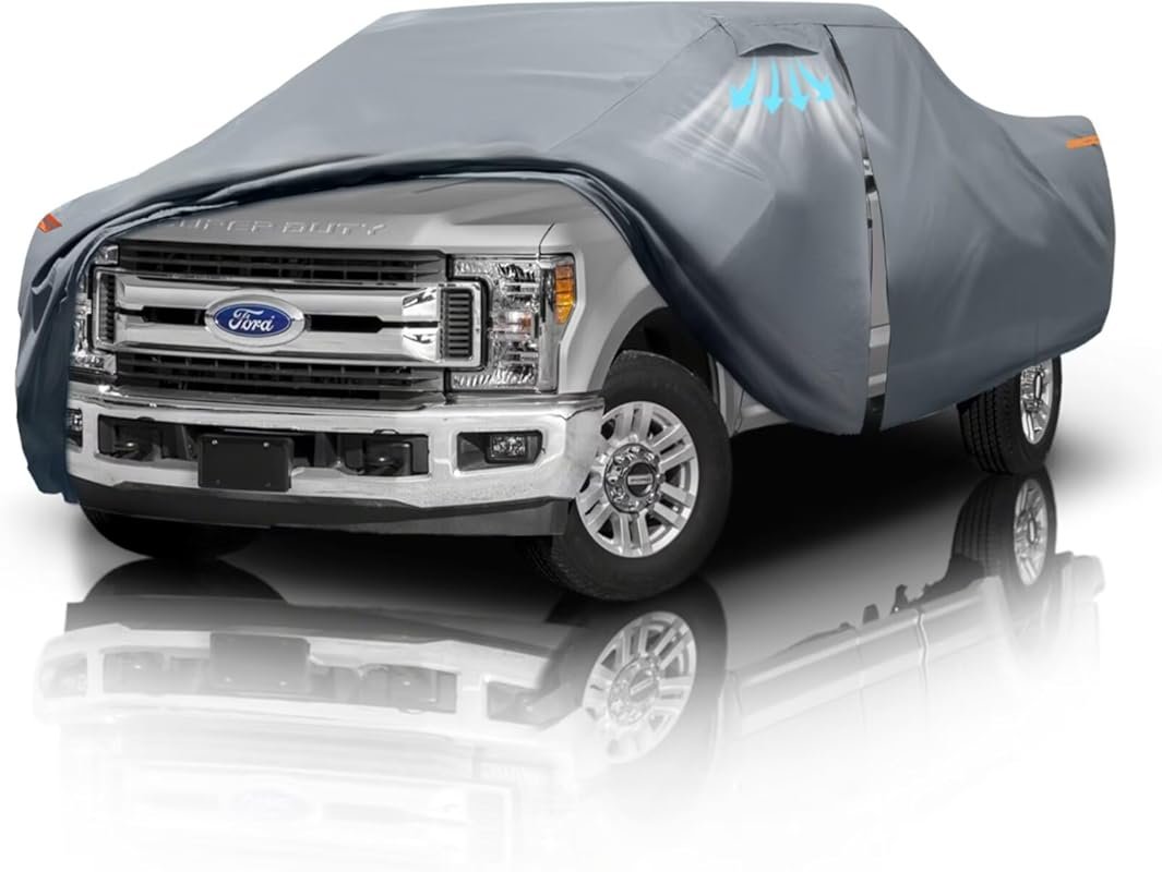 Custom Fit Ford F-150 Truck Cover for 1997-2025 Super Cab 6.5' Bed wit