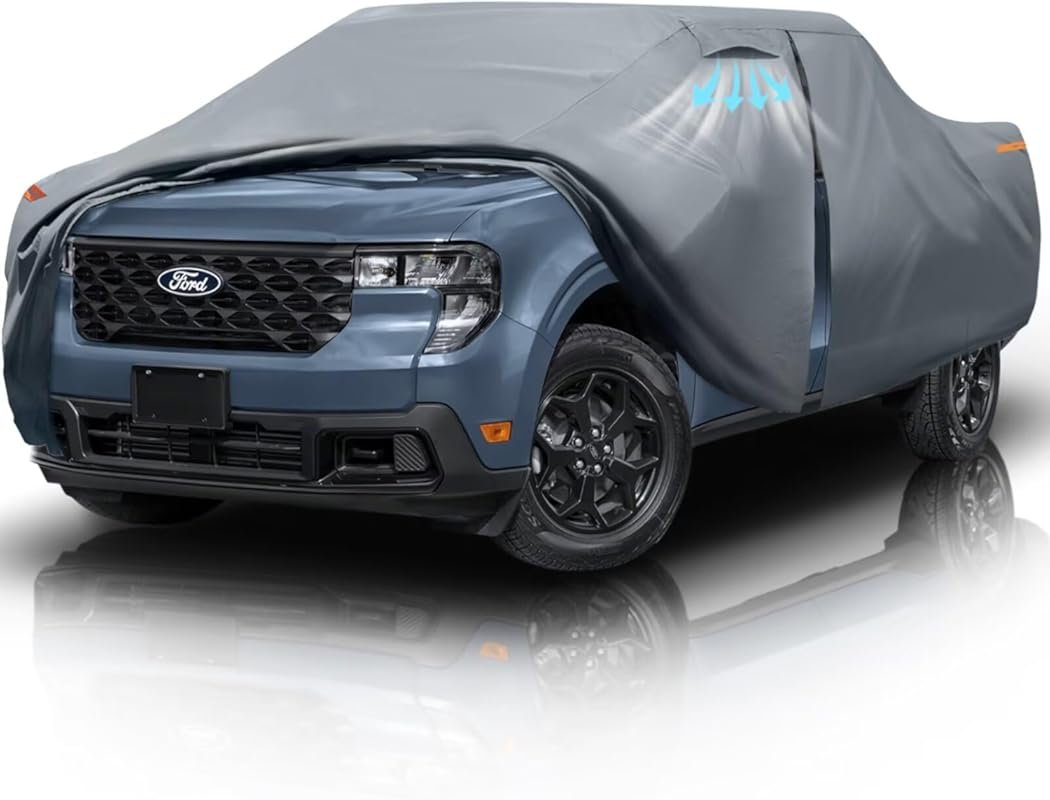 Ford Maverick Truck Cover 2021-2025 SuperCrew Short Bed 4.5' with Door