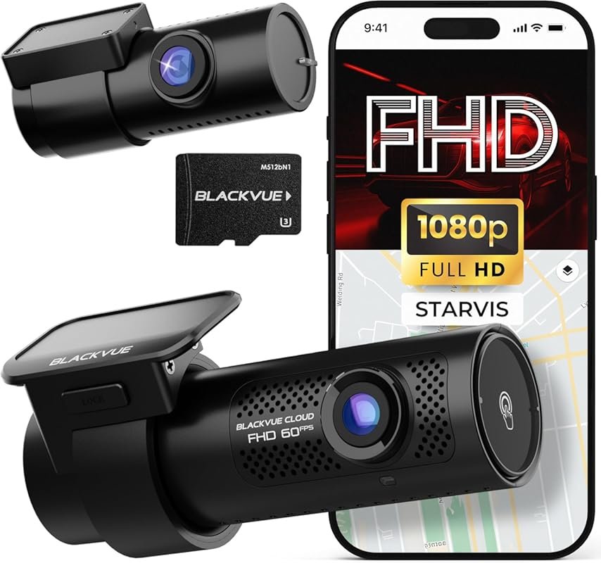 BlackVue DR770X-2CH II 64GB Dual HD Dash Cam with Cloud Remote Access