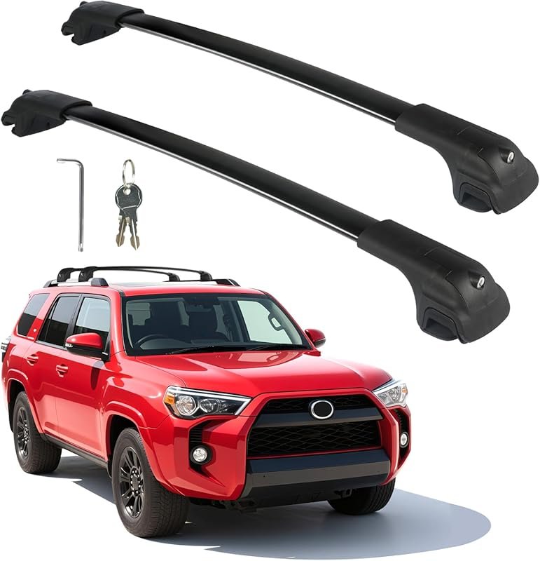 Aluminum Roof Rack Cross Bars for Toyota 4Runner 2010-2024, 260lb Capa