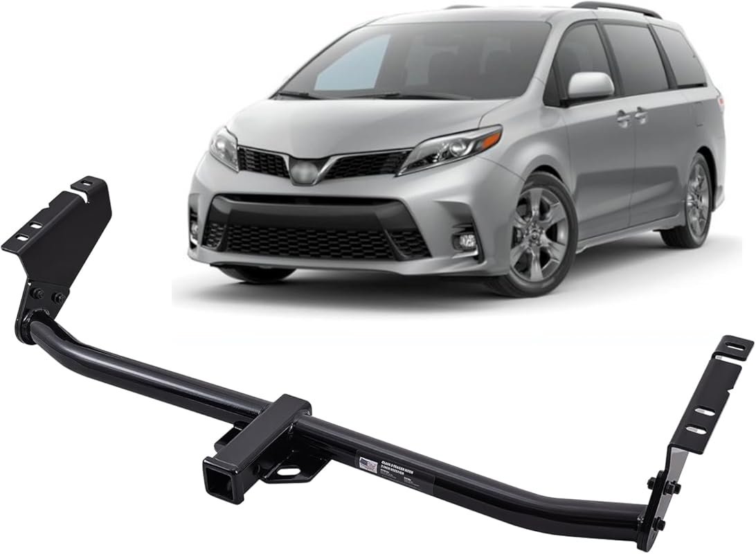 Class 3 2-Inch Receiver Trailer Hitch for 2004-2020 Toyota Sienna