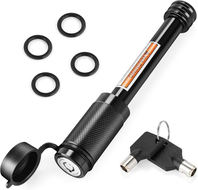  Justtop 5/8 Inch Trailer Hitch Pin Lock for Class III and IV 2 to 2.5