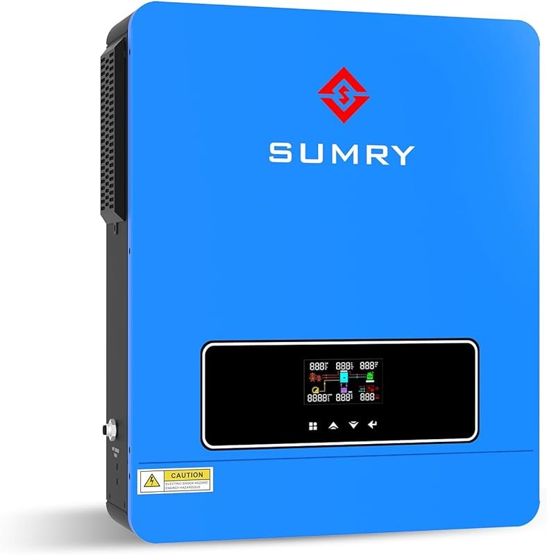 SUMRY 3600W Solar Inverter Charger with MPPT Controller for Hybrid Ene