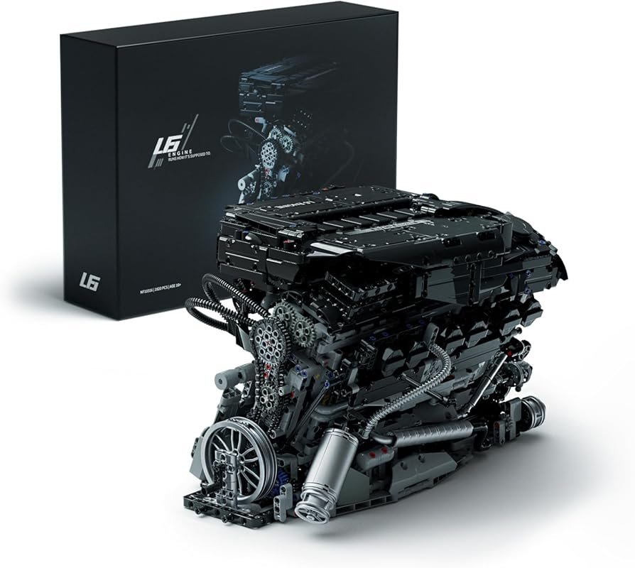 L6 engine building set – advanced collector’s model with 2,820 pieces