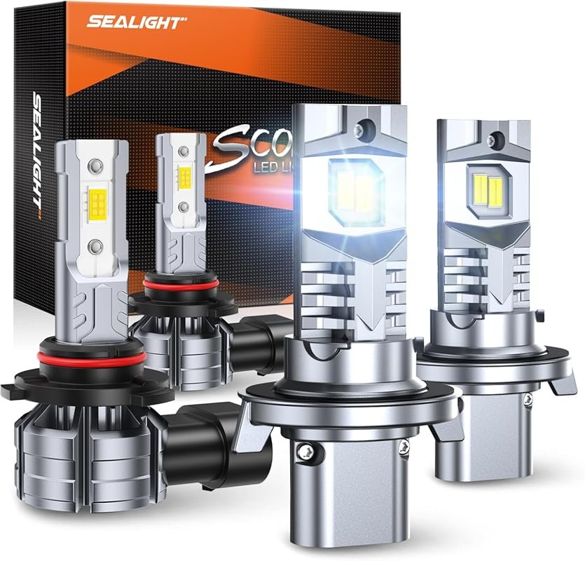 Sealight H13 and H10 LED Fog Light Combo for 2004-2014 Ford F-150 in C