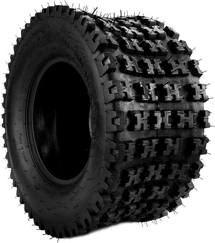 KAX 20x10-10 ATV Tire Set of 1 All-Terrain 4-Ply Mud Tire for Off-Road