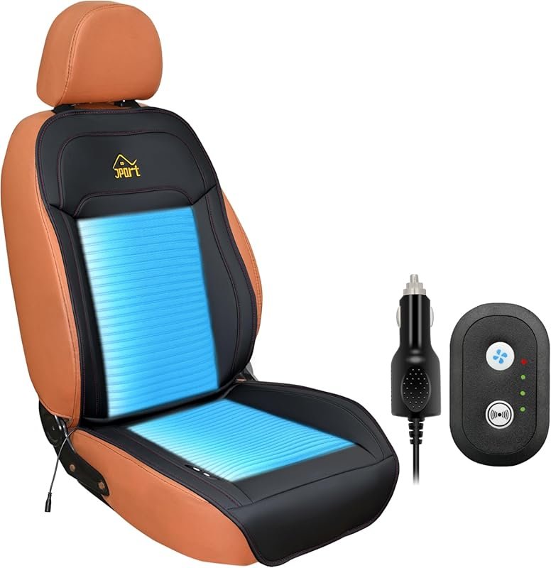JPart Cooling Car Seat Cover with Massage Function and 12 Ventilation 