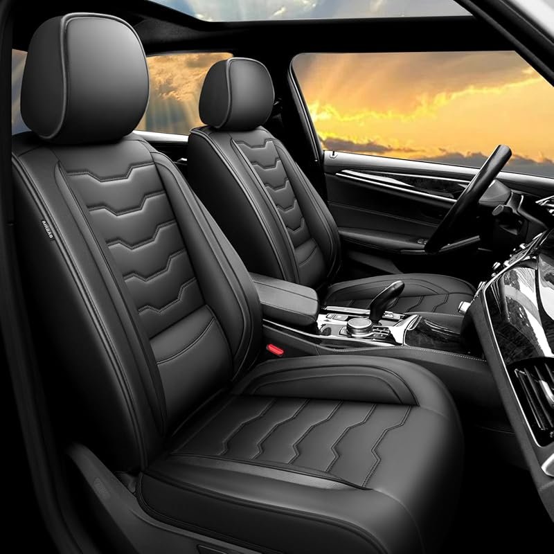 Premium Leather Seat Covers for 2014 Toyota Camry Breathable Waterproo