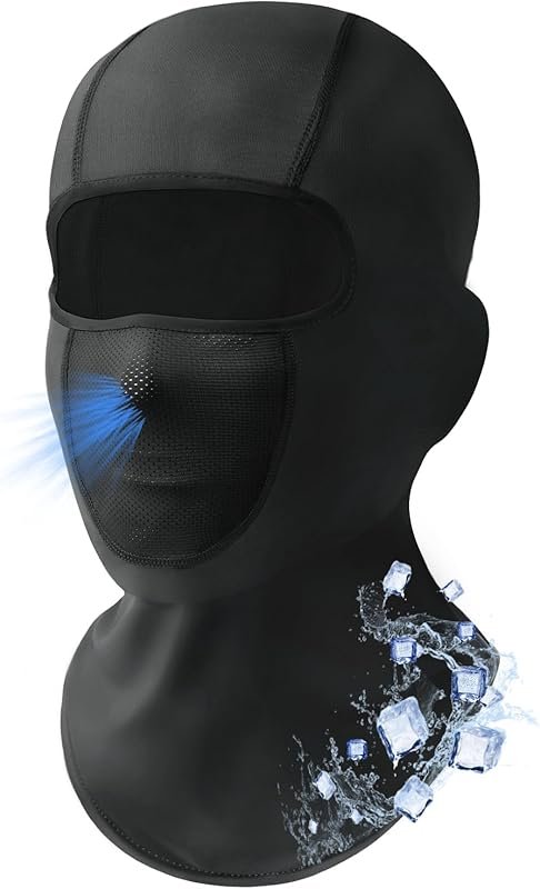 Cooling Breathable Balaclava Face Mask for Summer with Full Head UV Pr