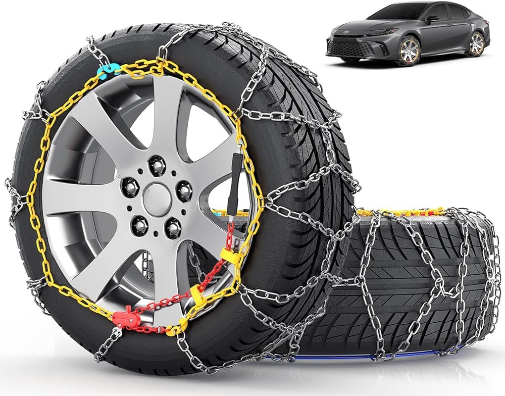 Snow-Chains KN140 One-Pull Fit Snow Chains for Toyota Sienna - Set of