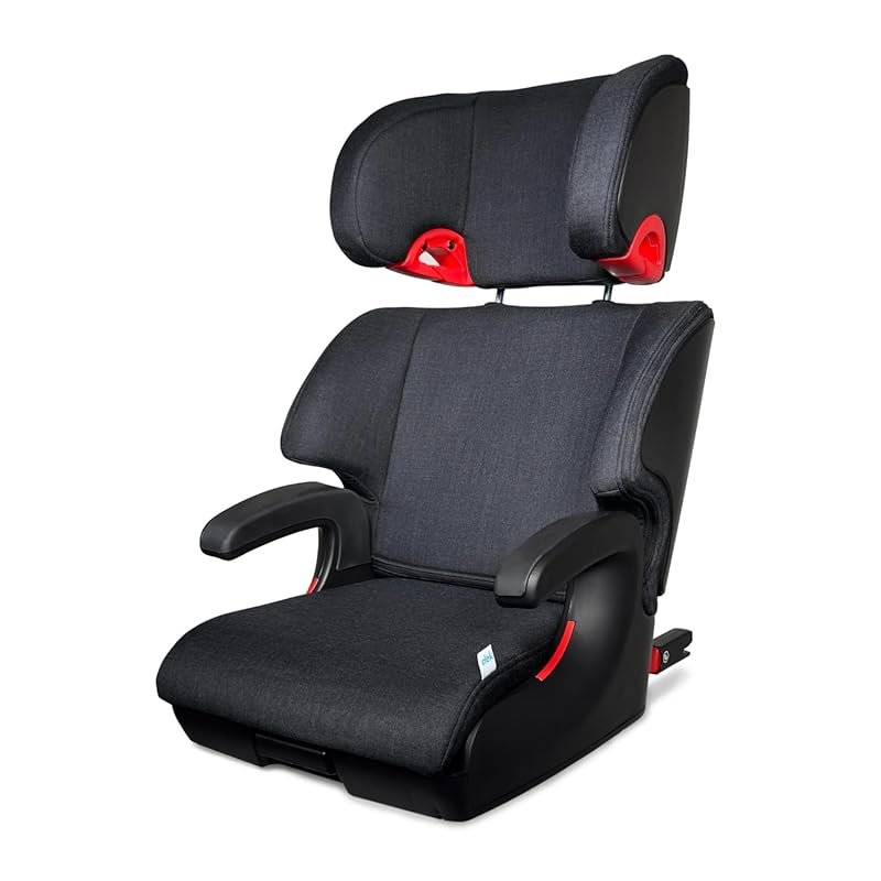 Clek Oobr High Back Booster Seat with Adjustable Headrest, Reclining D
