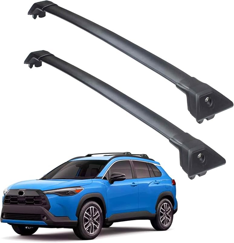 DBXB-RV Heavy Duty 260lbs Lockable Aluminum Roof Rack Crossbars for To