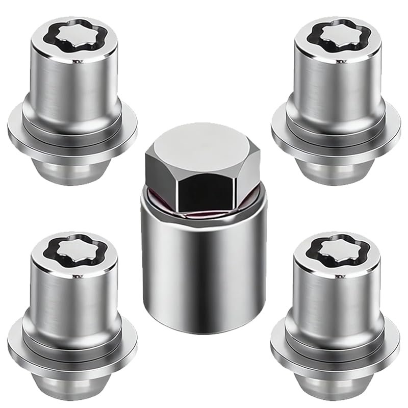 4Pcs M12x1.5 Anti-Theft Wheel Lock Lug Nuts for Toyota Camry 2001-2022