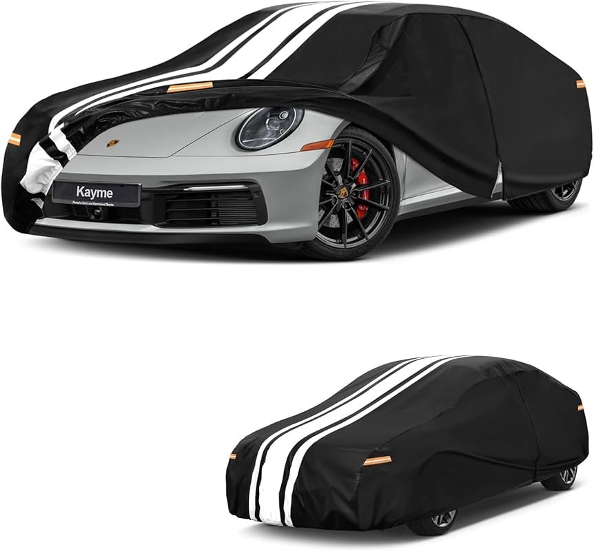 Kayme Porsche 911 Car Cover Waterproof All Weather, Custom Fit for Por