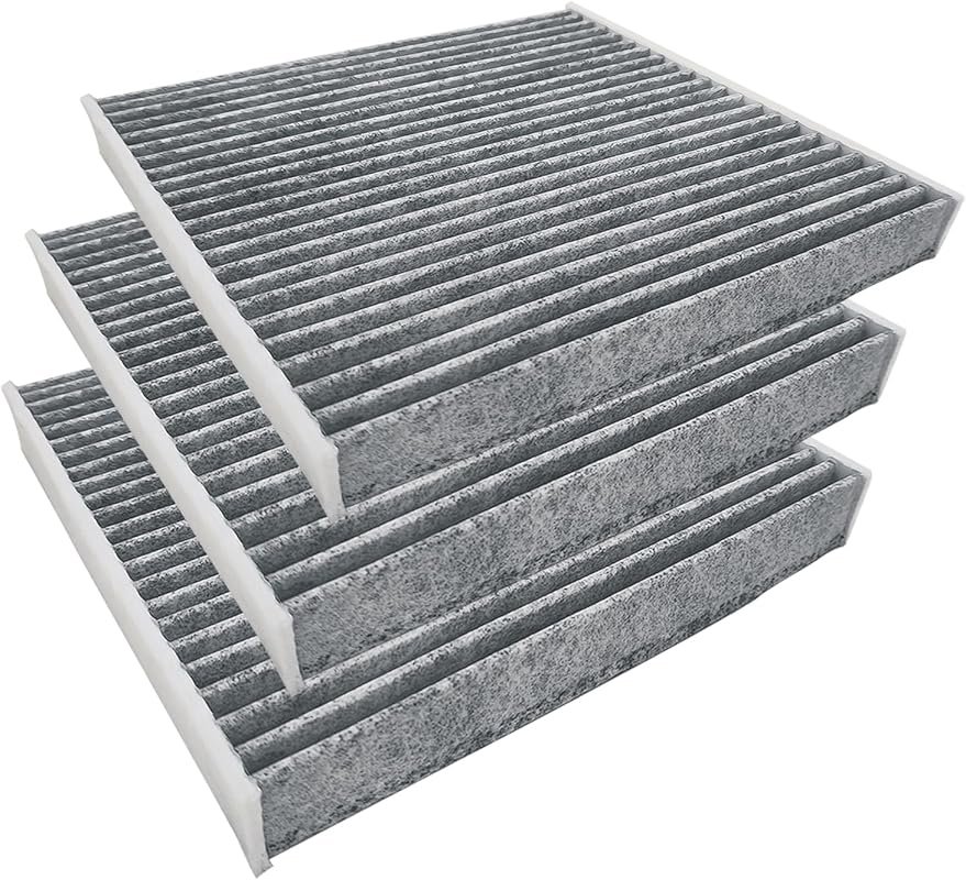 3-Pack Cabin Air Filter for Honda Accord, Civic, CR-V, Odyssey, and Other Models