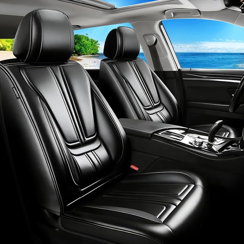 Full Coverage Waterproof Leather Seat Covers for Ford Fusion 2007-2020