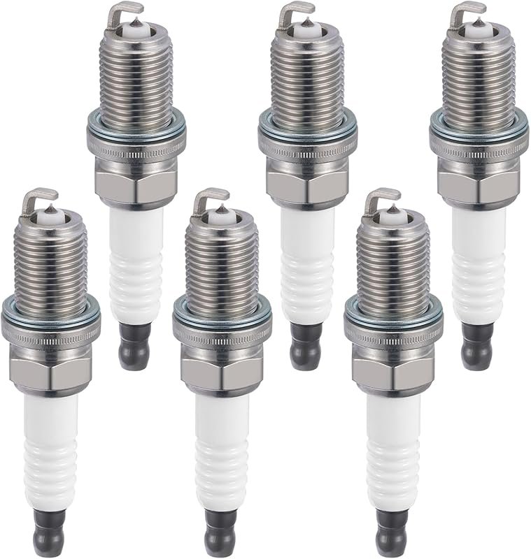 6-Pack Iridium Spark Plugs Compatible with Porsche Cayenne and Panamer