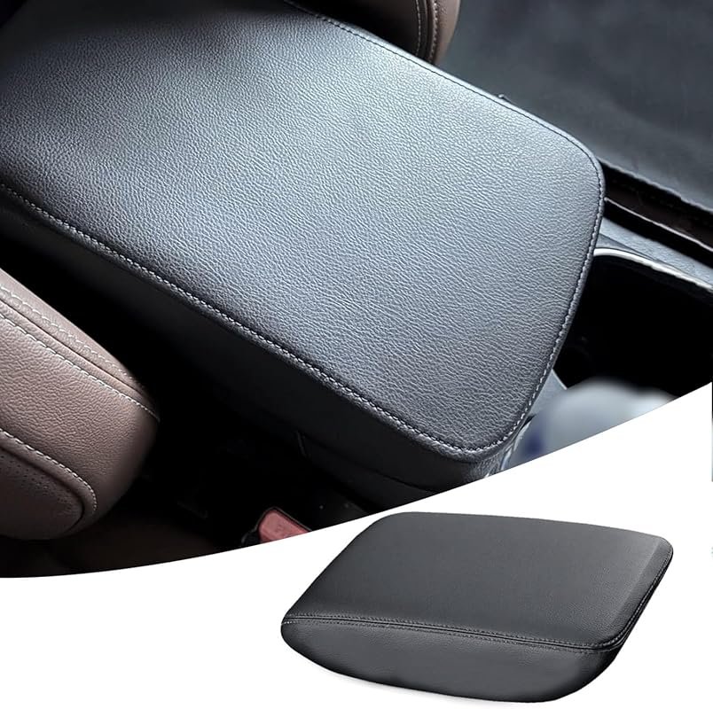 Leather center console cover for 2020–2026 Subaru Outback and Legacy w