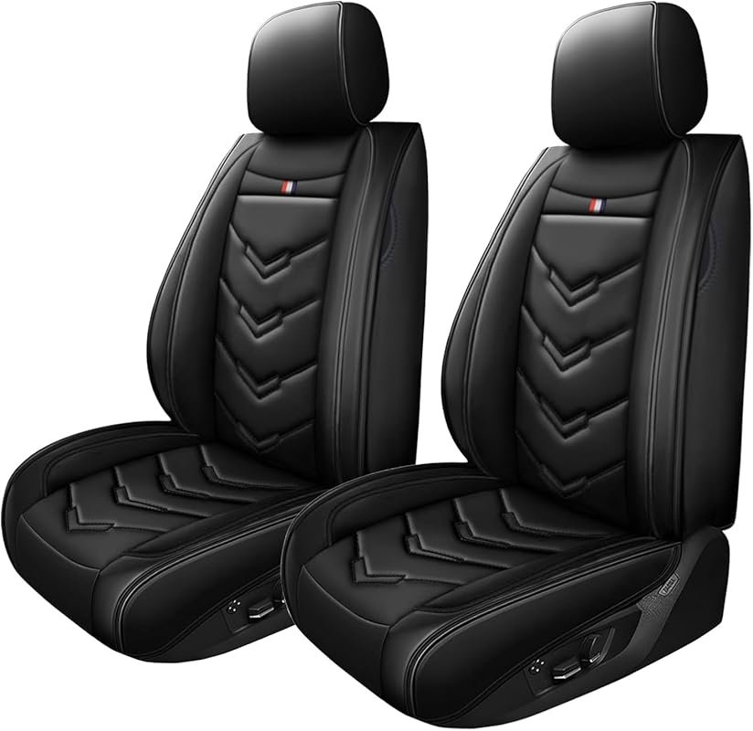 Premium Leather Seat Covers for Ford Transit 2015-2024 – Waterproof, A