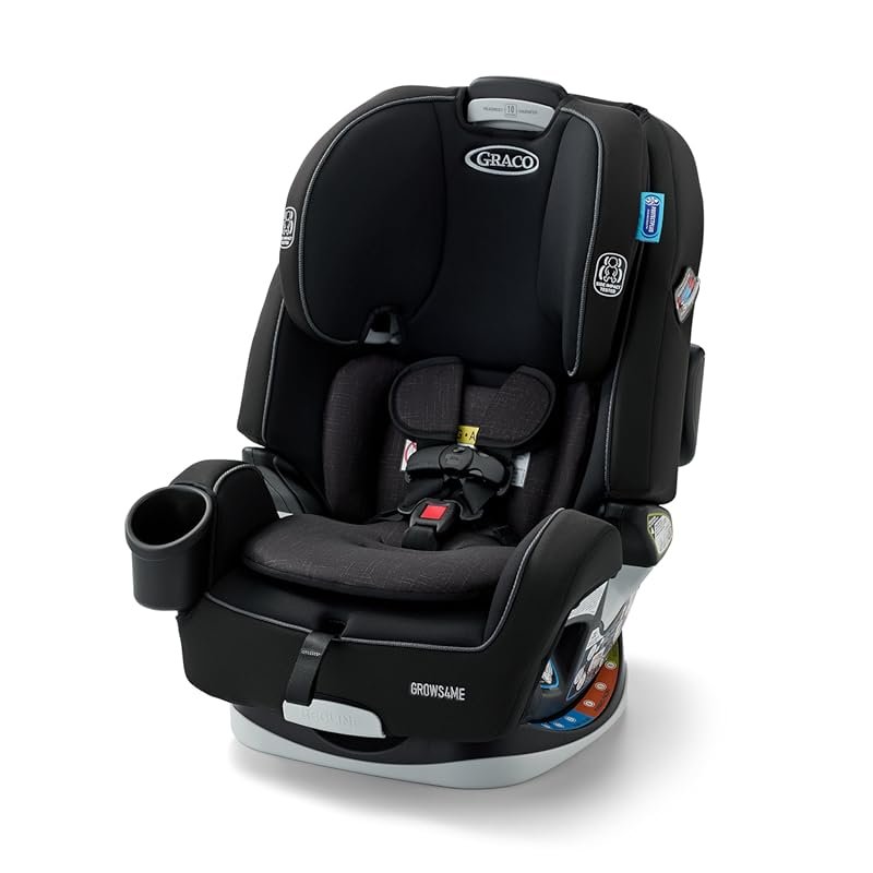 Graco Grows4Me 4-in-1 Convertible Car Seat lasts 10 years with rear-fa