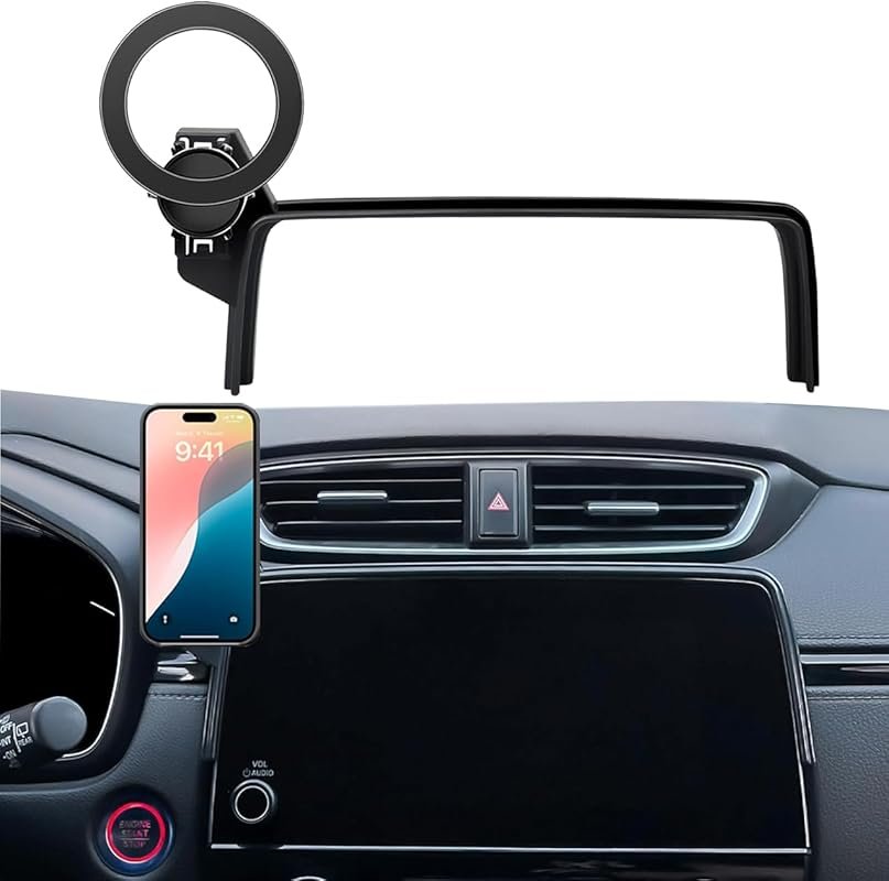 Car Phone Holder for Honda CR-V with 5-7 Inch Touchscreen and MagSafe 